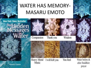 Water - key element of life | PPTX