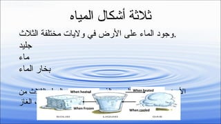 Water arabicppt | PPT