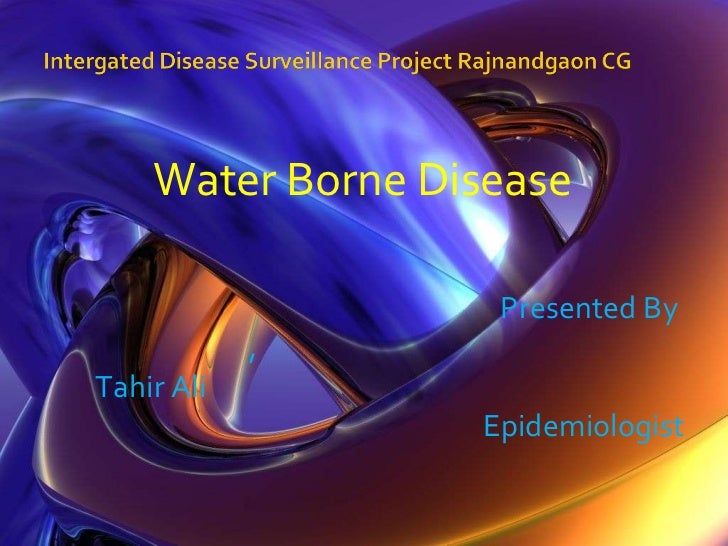 Water borne diseases