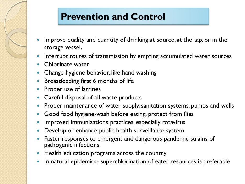 Water borne diseases