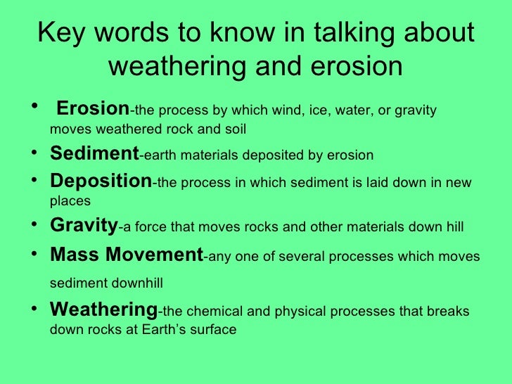 Water Erosion by Sarah C