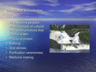 Water first nations ws8.1 | PPT