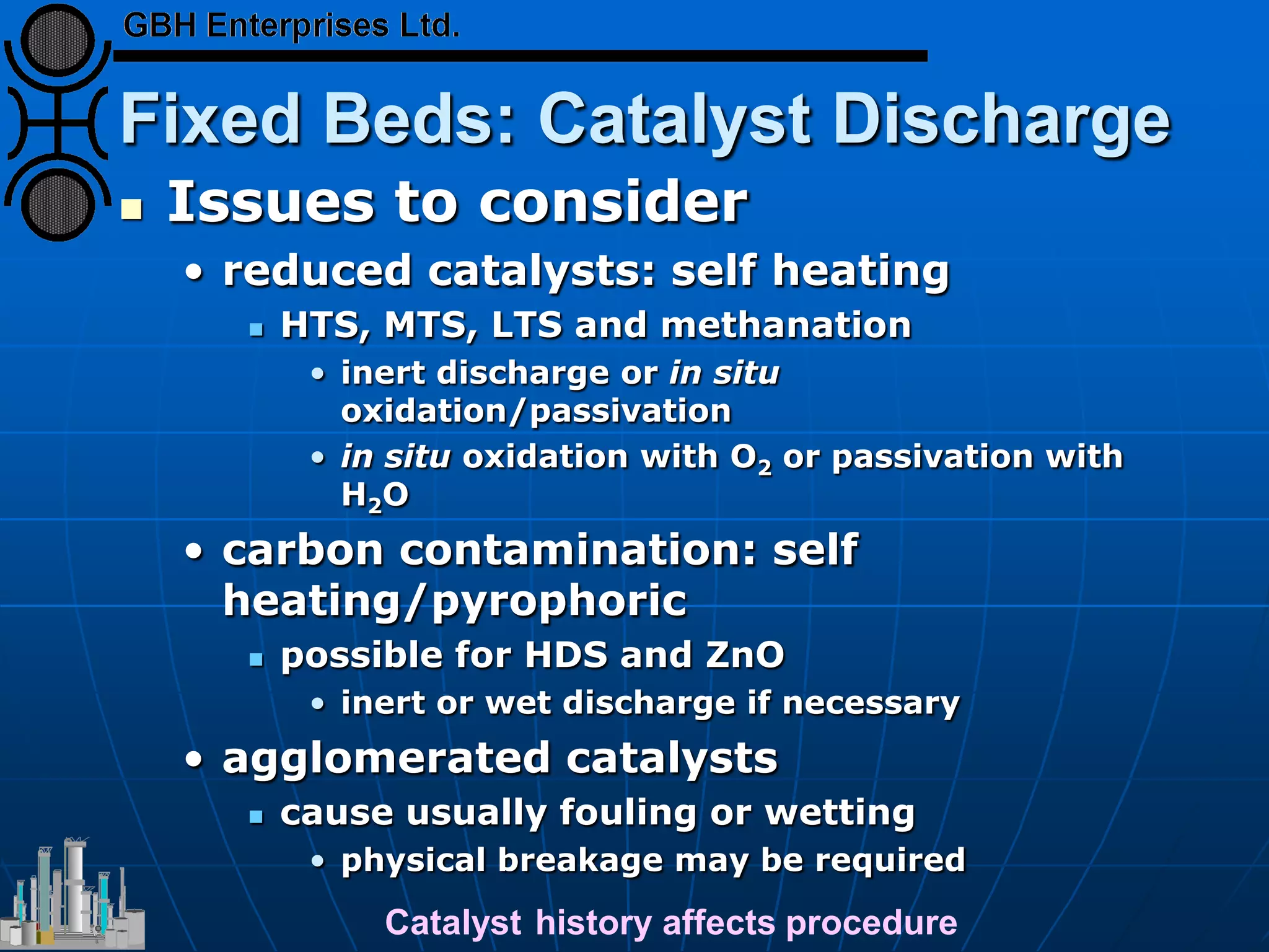 Water-Gas-Shift Reactor Loading & Unloading Considerations | PDF