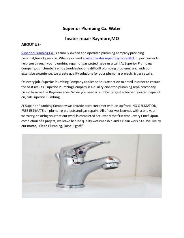 Water heaterrepair raymoremo