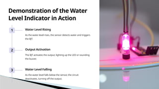 Indicator For Rising Level Water-Level-Indicator-using-BJTand diodeptx | PPTX