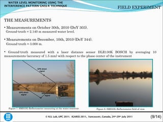 Water level monitoring using the interference pattern GNSS-R.ppt
