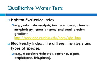 Water Pollution and Treatment
