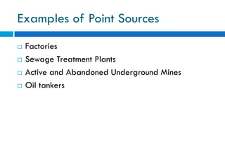 Water Pollution and Treatment