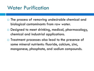 Water Pollution and Treatment