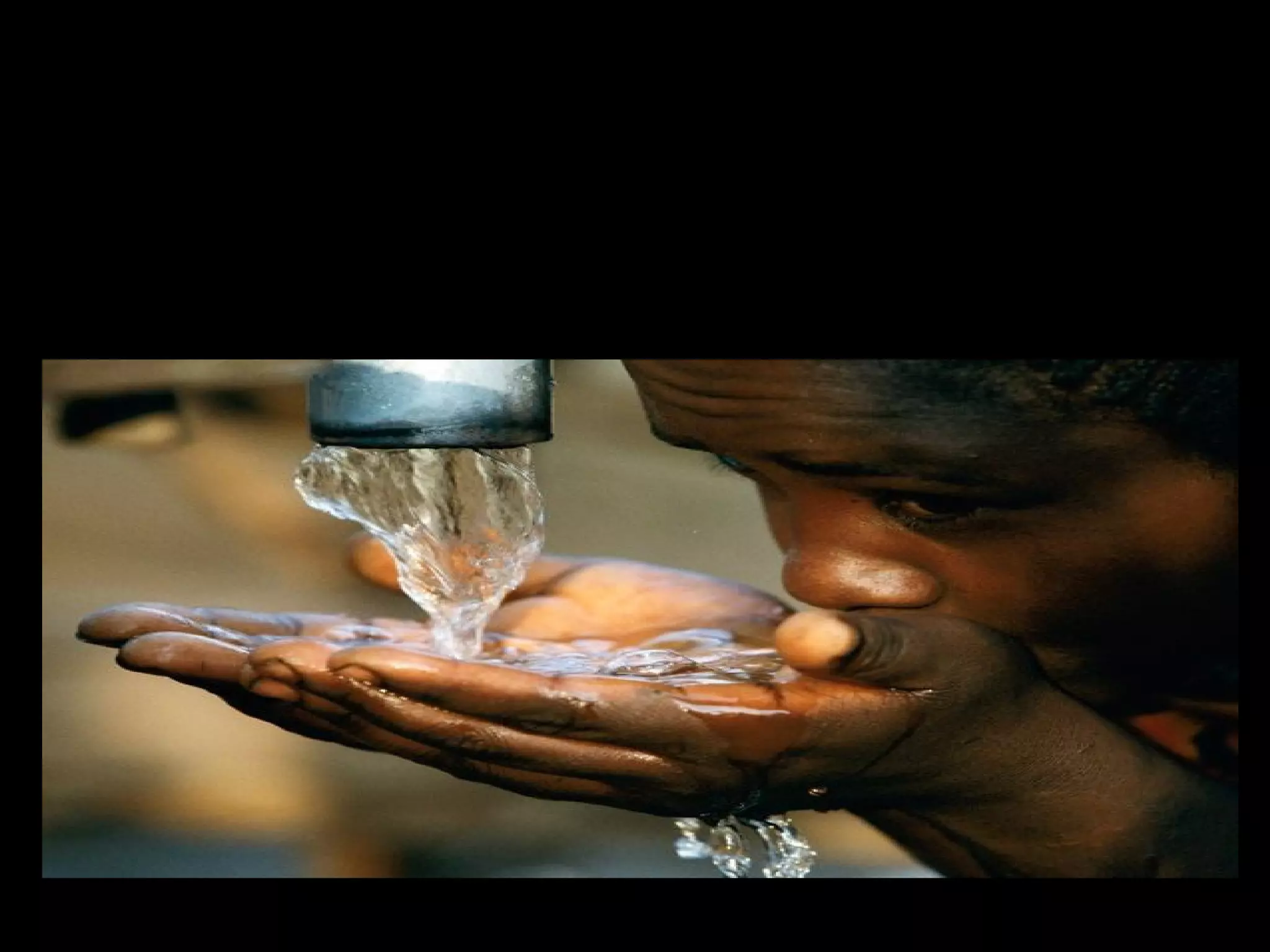 When you say that you can
feel the shoWer of acidic
rain, Why do you expect to
have a pure tap Water?
 