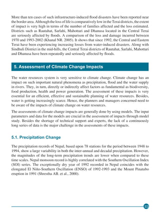 Water resources of nepal- in the context of climate change 2011 by wecs ...