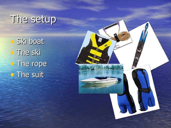 Water Skiing instructional ppt