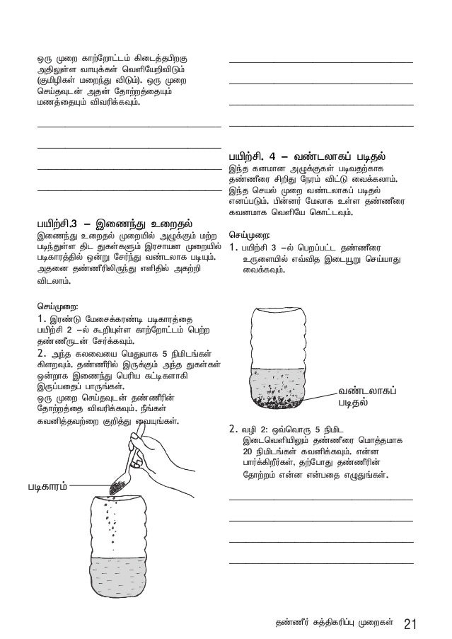 Water Tamil