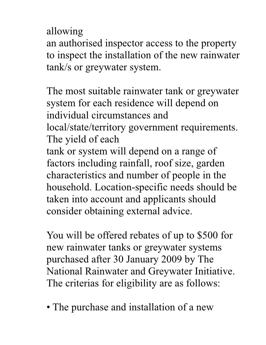 How To Avail Water Tank Rebates In Australia how-to-avail-water-tank-rebates-in-australia