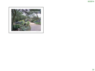 8/3/2014
33
© Project SOUND
http://sabinocanyonblog.blogspot.com/2009/03/whats-blooming-at-tohono-chul.html
Tohono Chul Garden
 