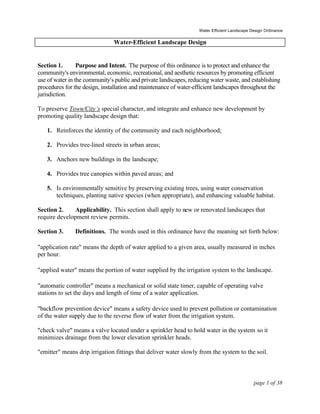 Water%20 Efficient%20 Landscaping%20 Design