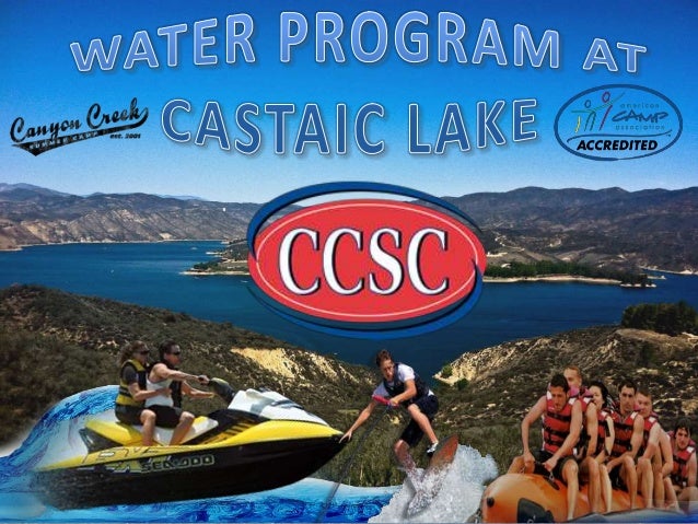 water activities at canyon creek summer camp