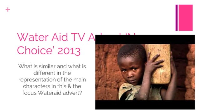 Wateraid Values Water aid lessons | PPT