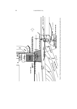 14
                                                                                                                                           T. McGOVERN ET AL.




Figure 1. Plan of study area showing main facility area, location of spill area (dark shading), funnel and gate system and nearby river.
 