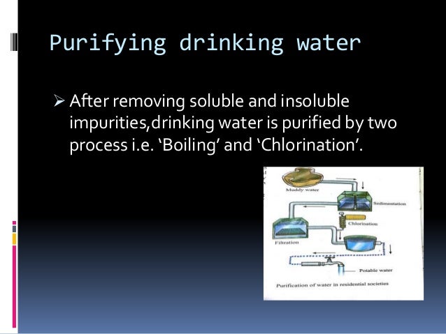 Water And Its Impurities