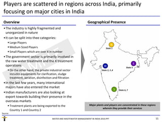 Water and Wastewater Mangement in India 2010 - Sample | PDF