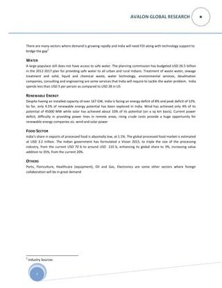 Water and waste water treatment opportunity in india | PDF