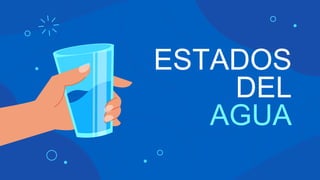 ESTADOS
DEL
AGUA
 