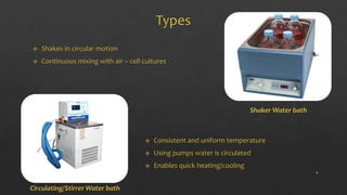 Waterbath For Allied Health Science Students | PDF