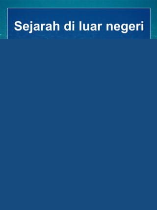 Sejarah di luar negeri
    • 1960an suatu FENOMENA di masy
      barat.




    • Akhir tahun 1960, Fredrick Leboyer
      mengembangkan teknik water birth




    • Tahun 1990 ribuan wanita melahirkan
      dg metode ini dan akhirnya menyebar
      ke berbagai negara barat.




    • Tahun 2005 lebih dari ¾ RS di USA
      menyediakan fasilitas water birth
 