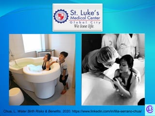 Water birth. Risk & Benefits | PDF