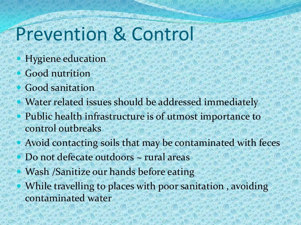 Water borne diseases