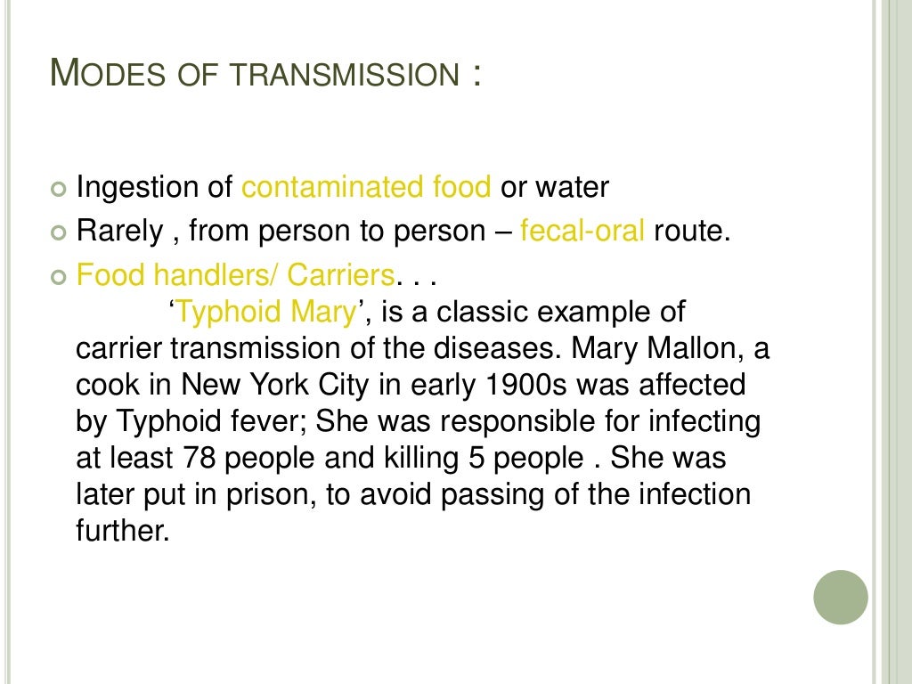 Water borne diseases