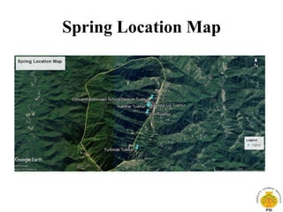 Spring Location Map
 