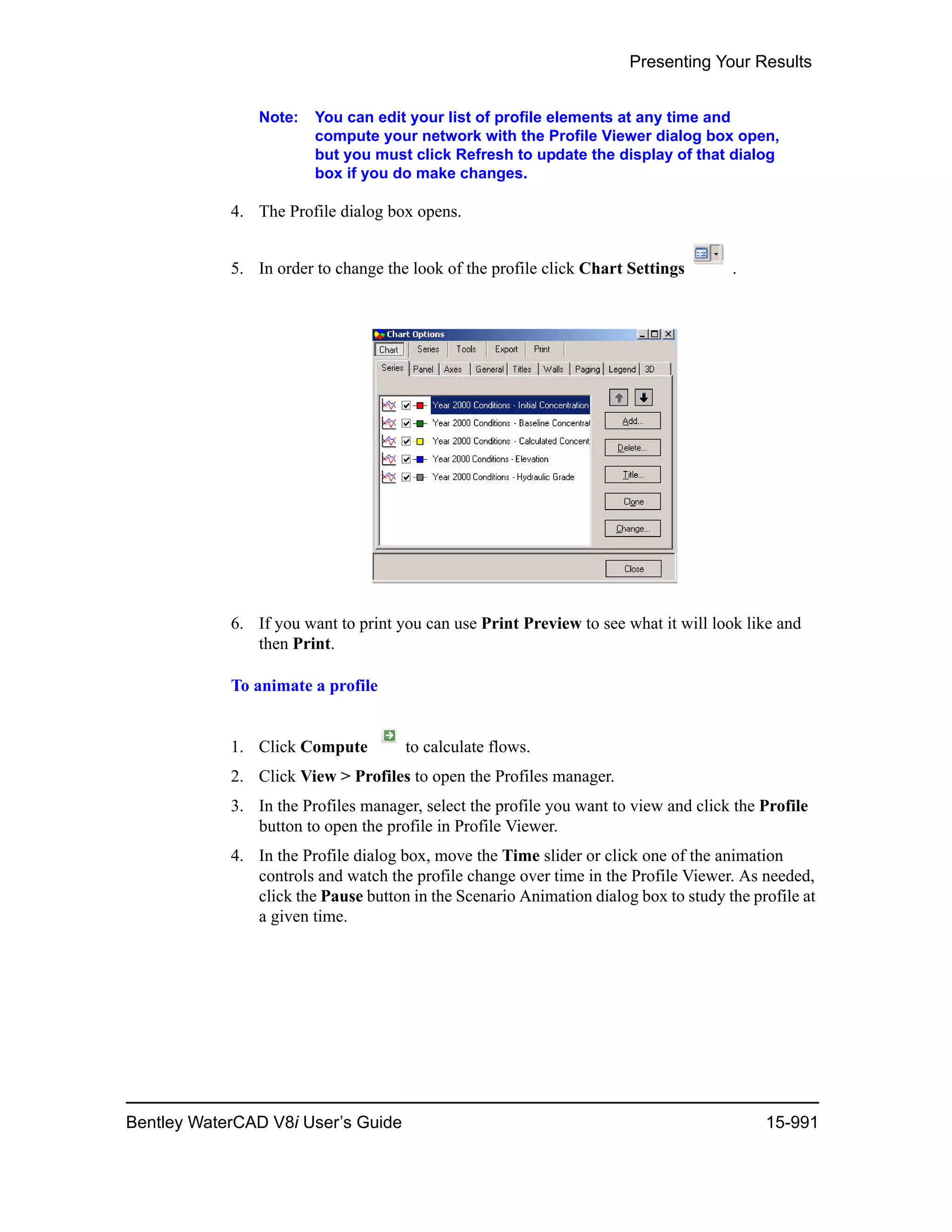 Water cad v8i user's guide