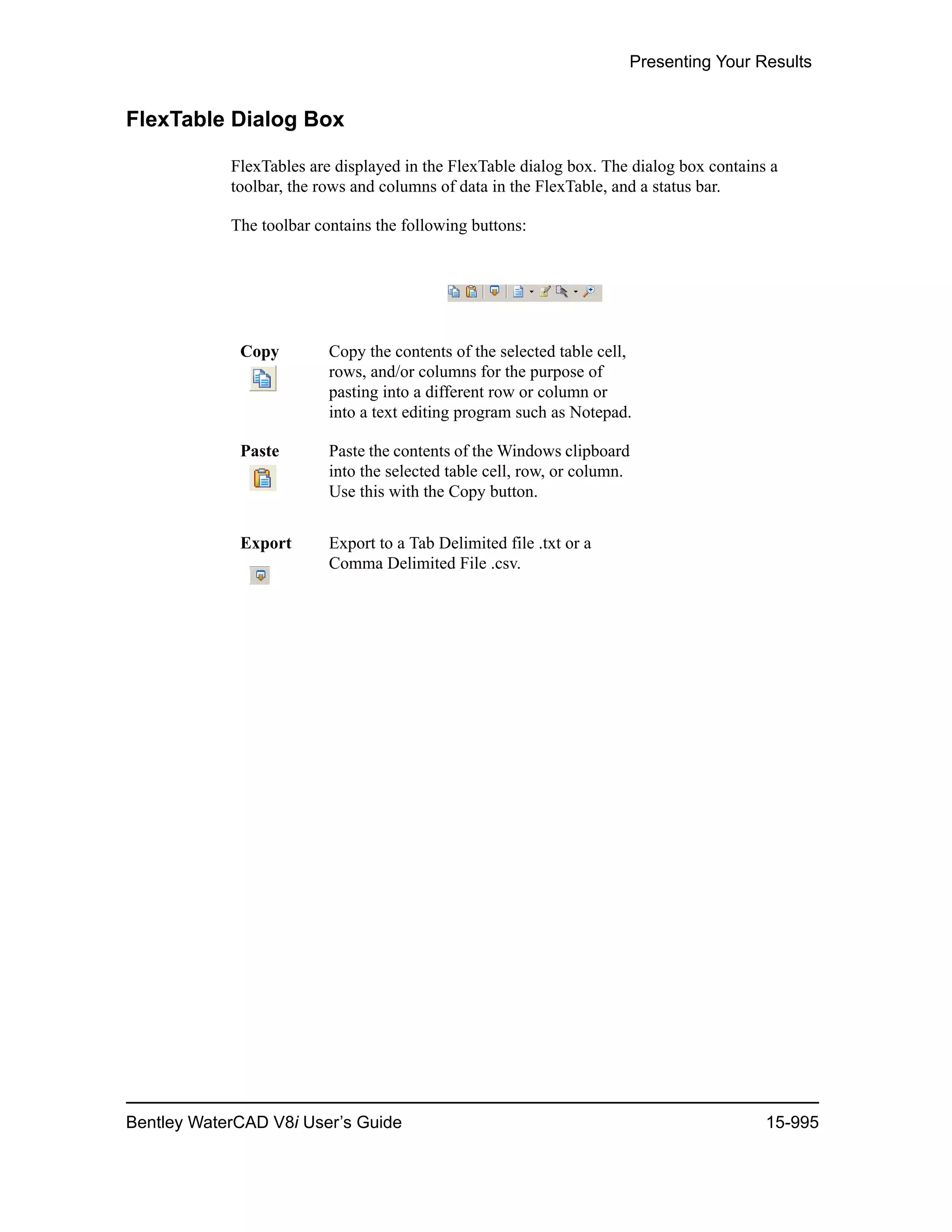 Water cad v8i user's guide