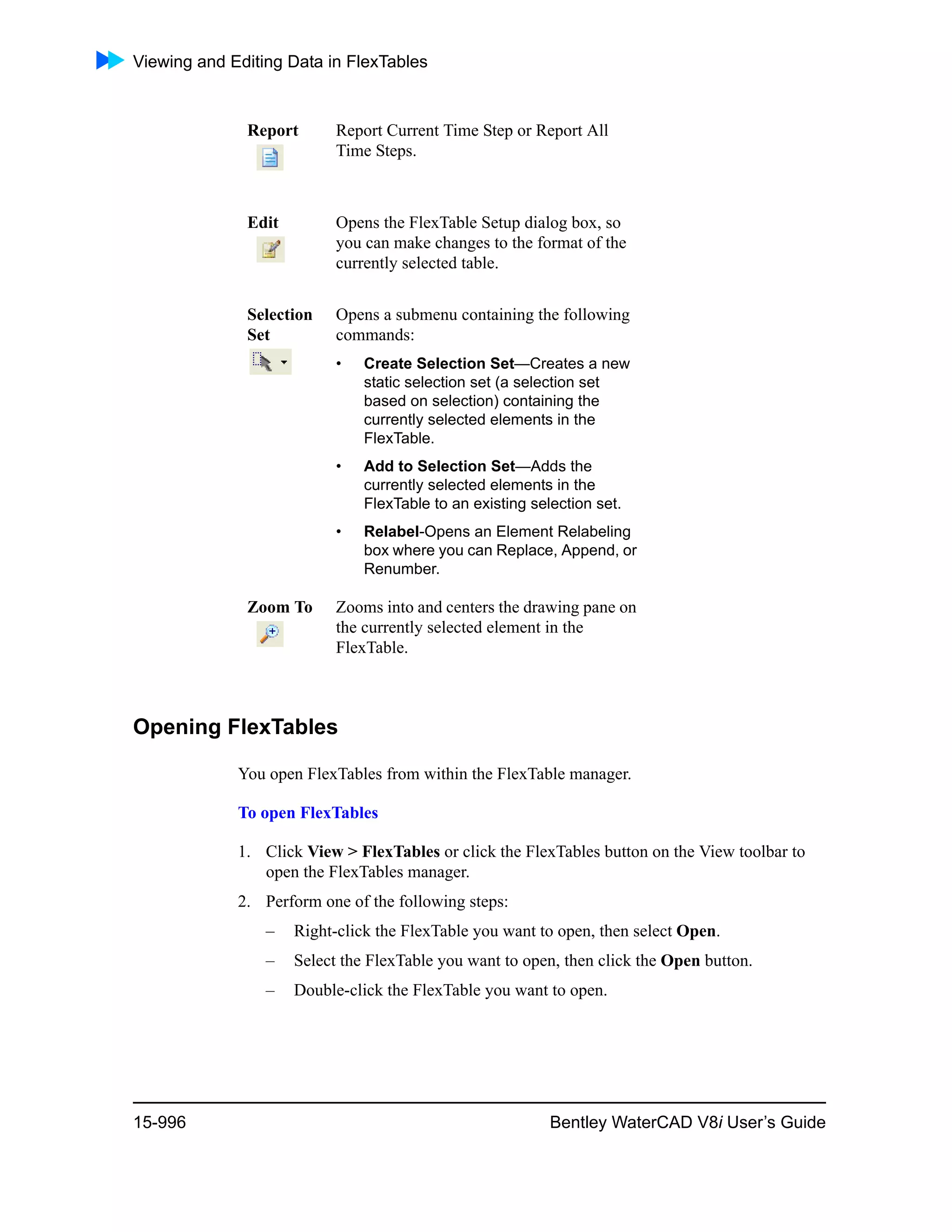 Water cad v8i user's guide