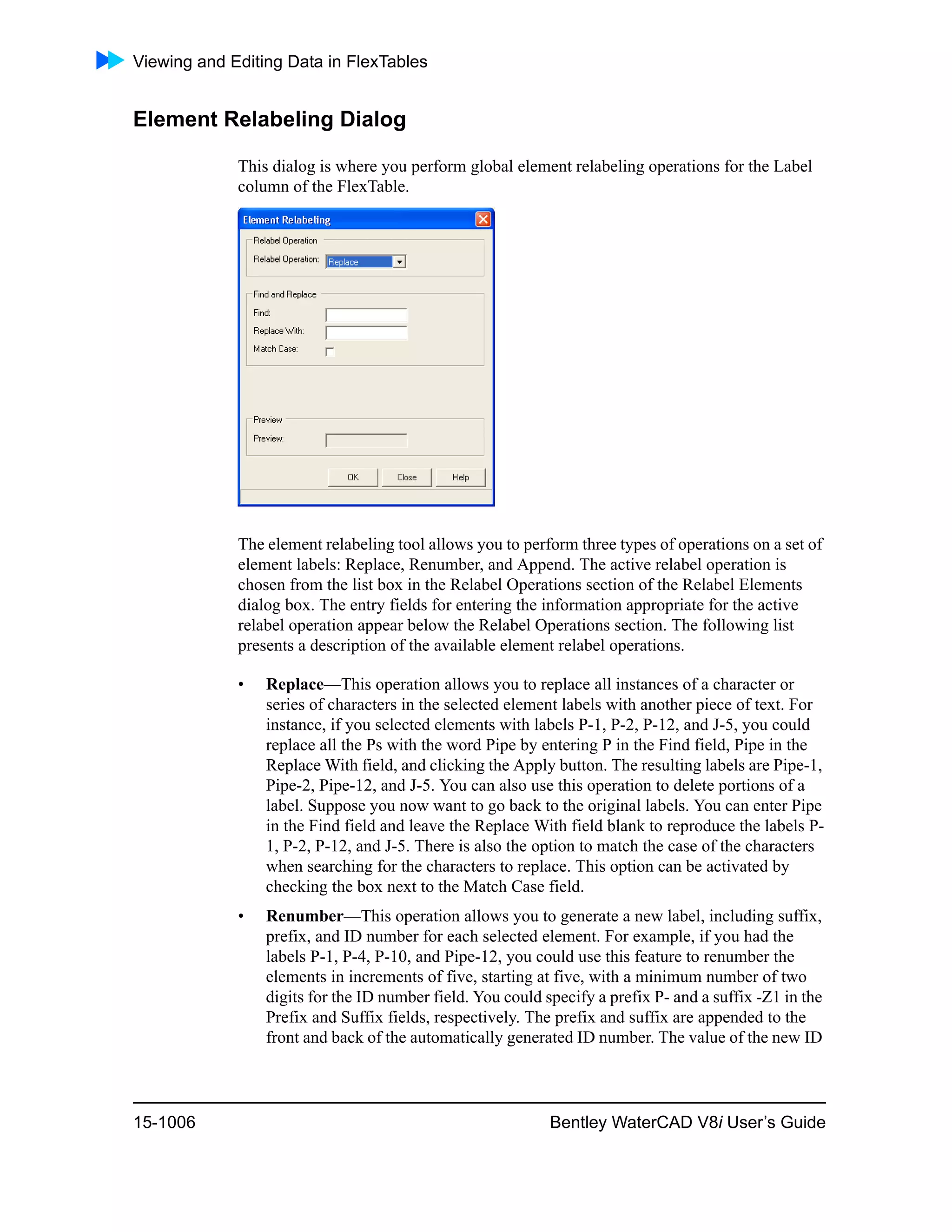 Water cad v8i user's guide