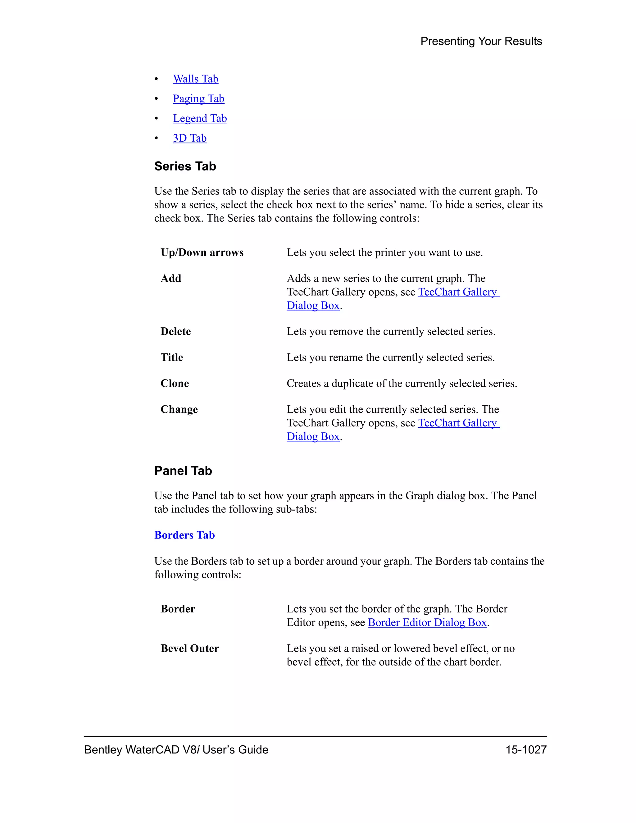 Water cad v8i user's guide