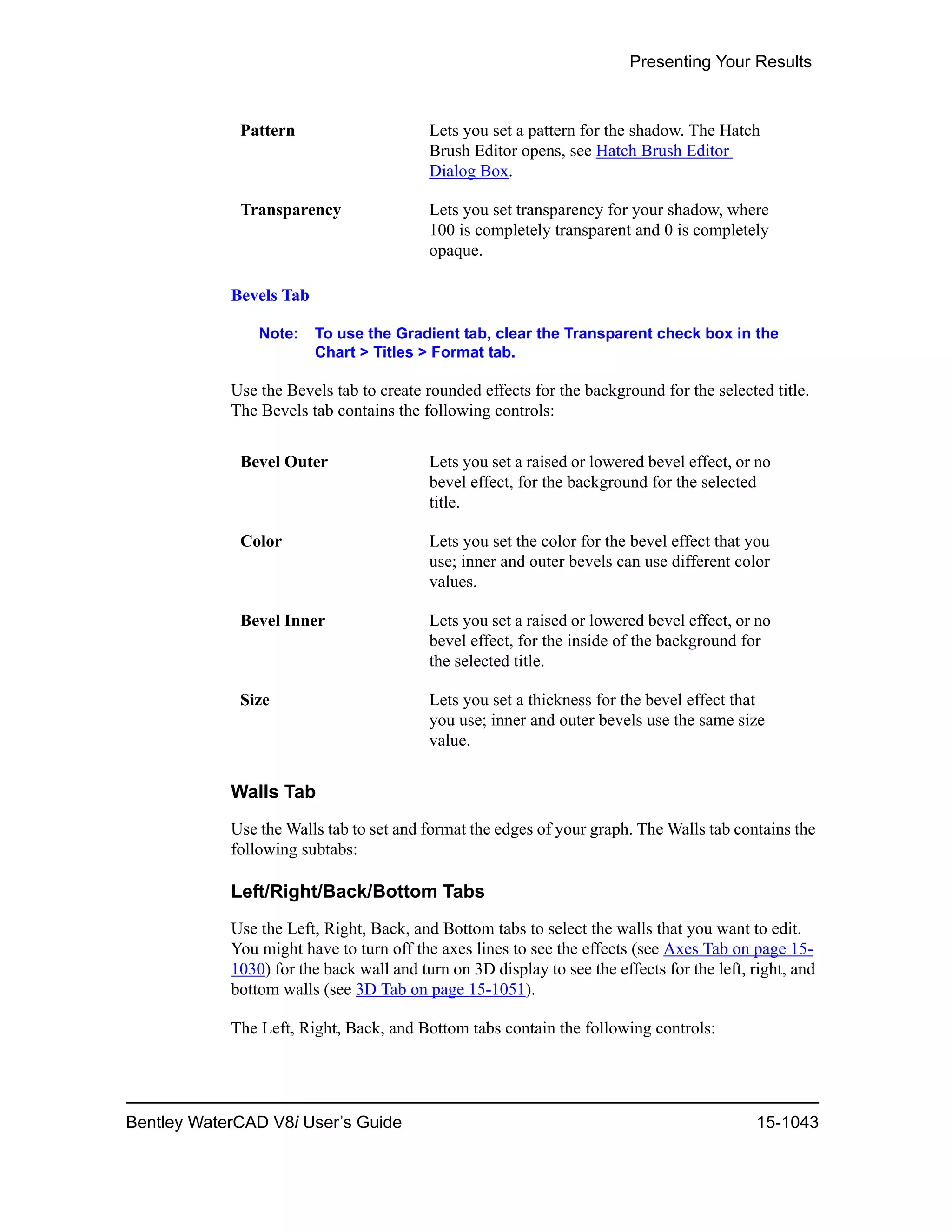 Water cad v8i user's guide