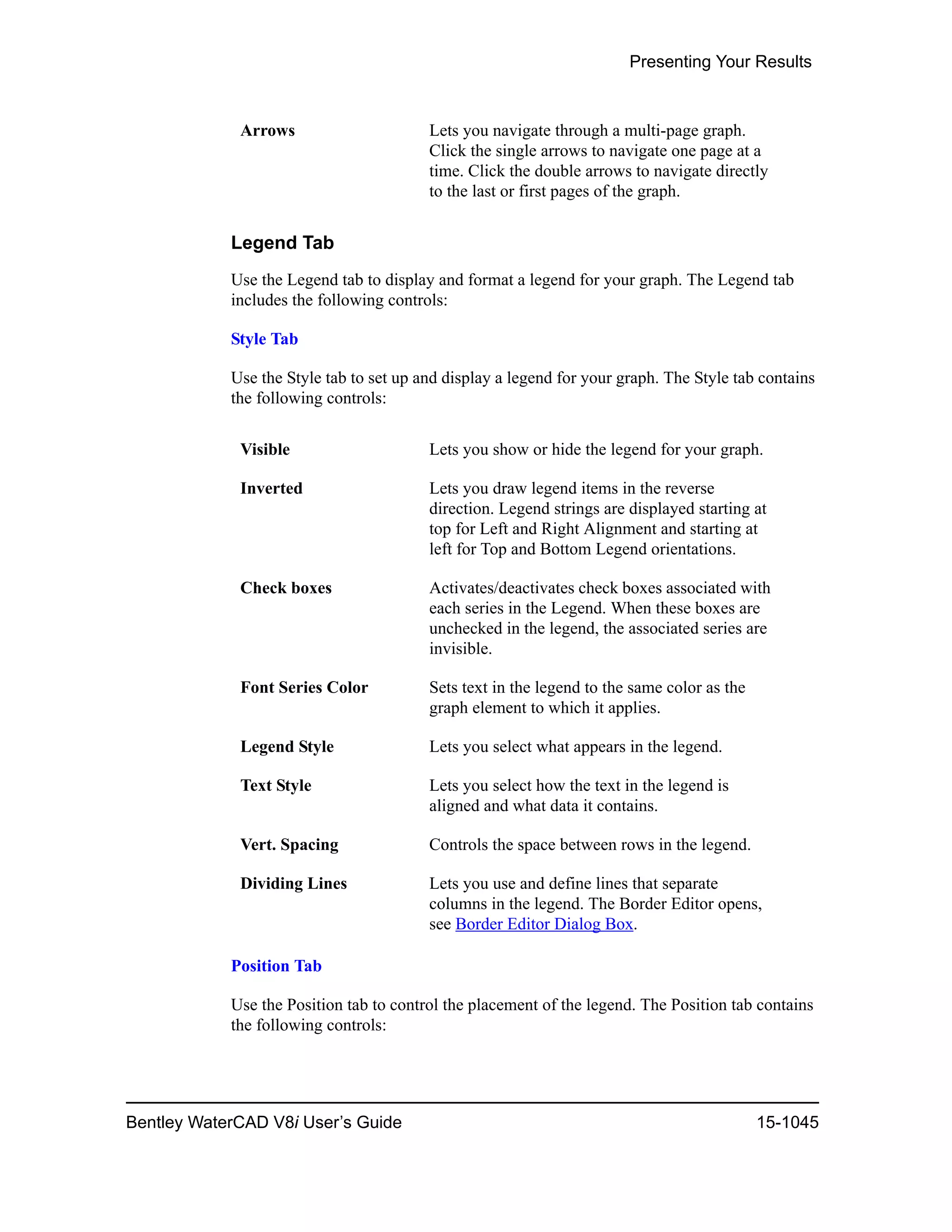 Water cad v8i user's guide