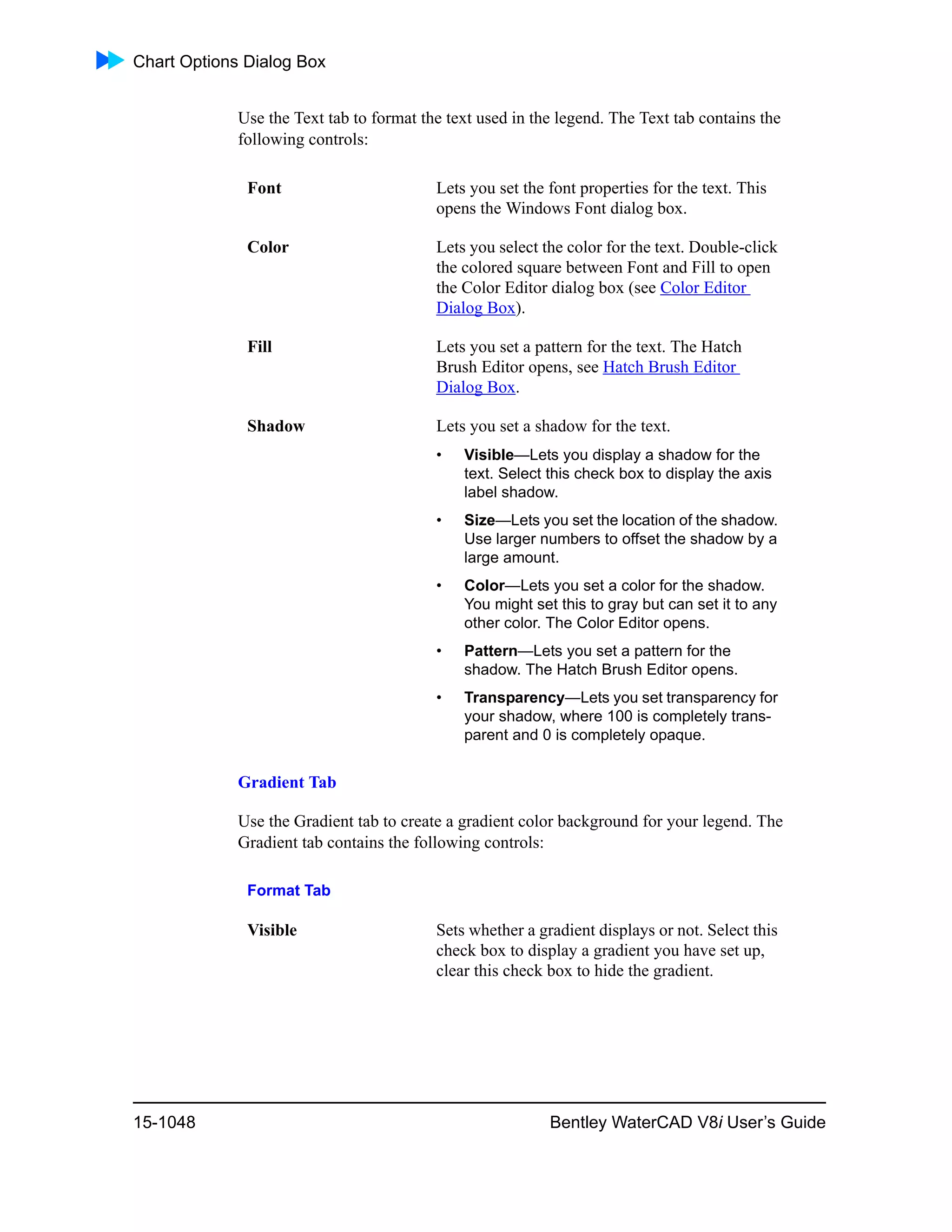 Water cad v8i user's guide