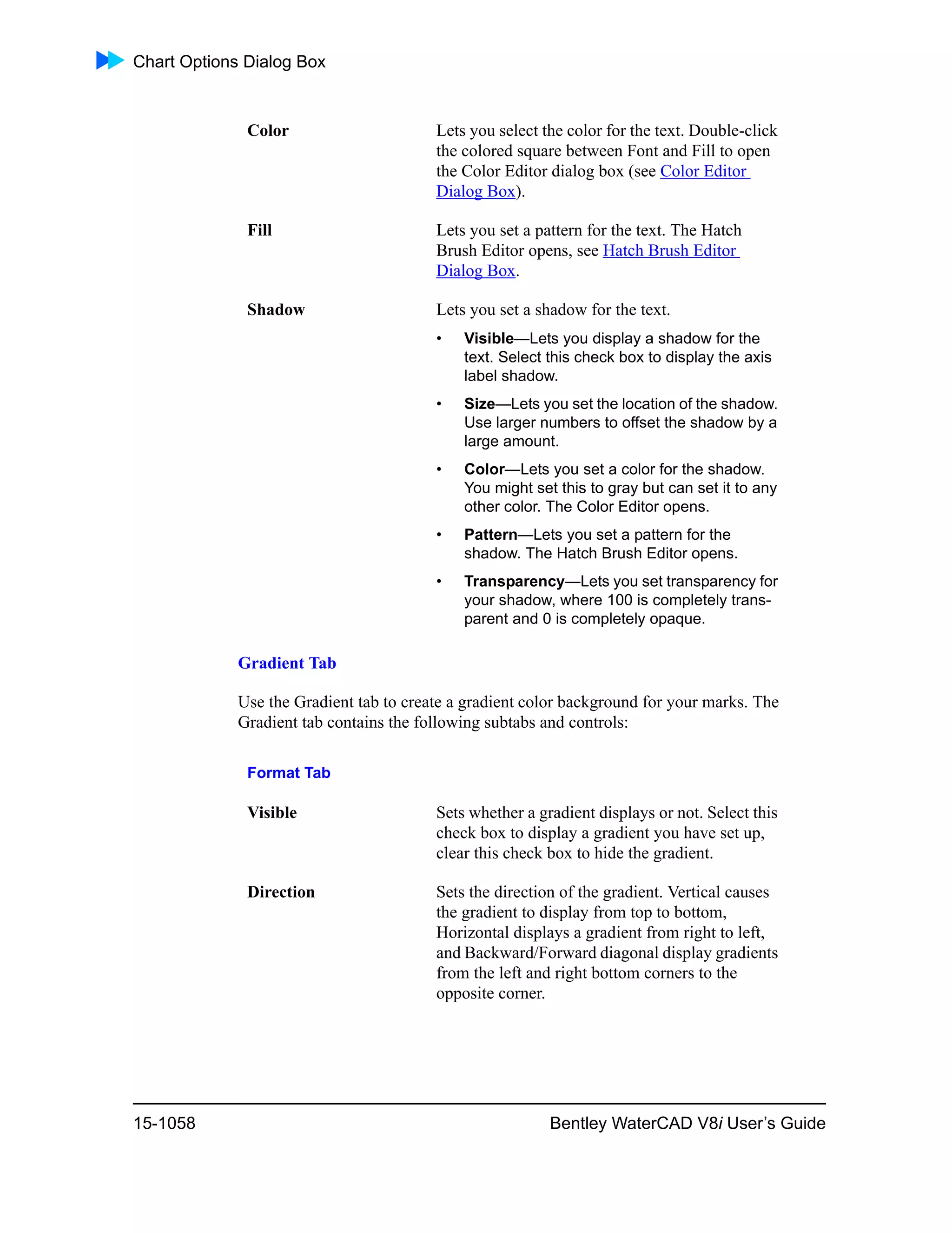 Water cad v8i user's guide