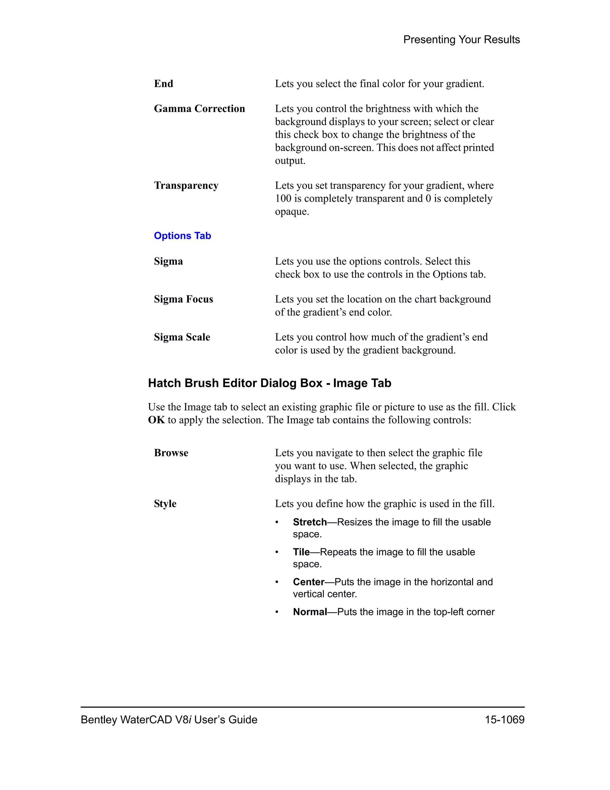 Water cad v8i user's guide