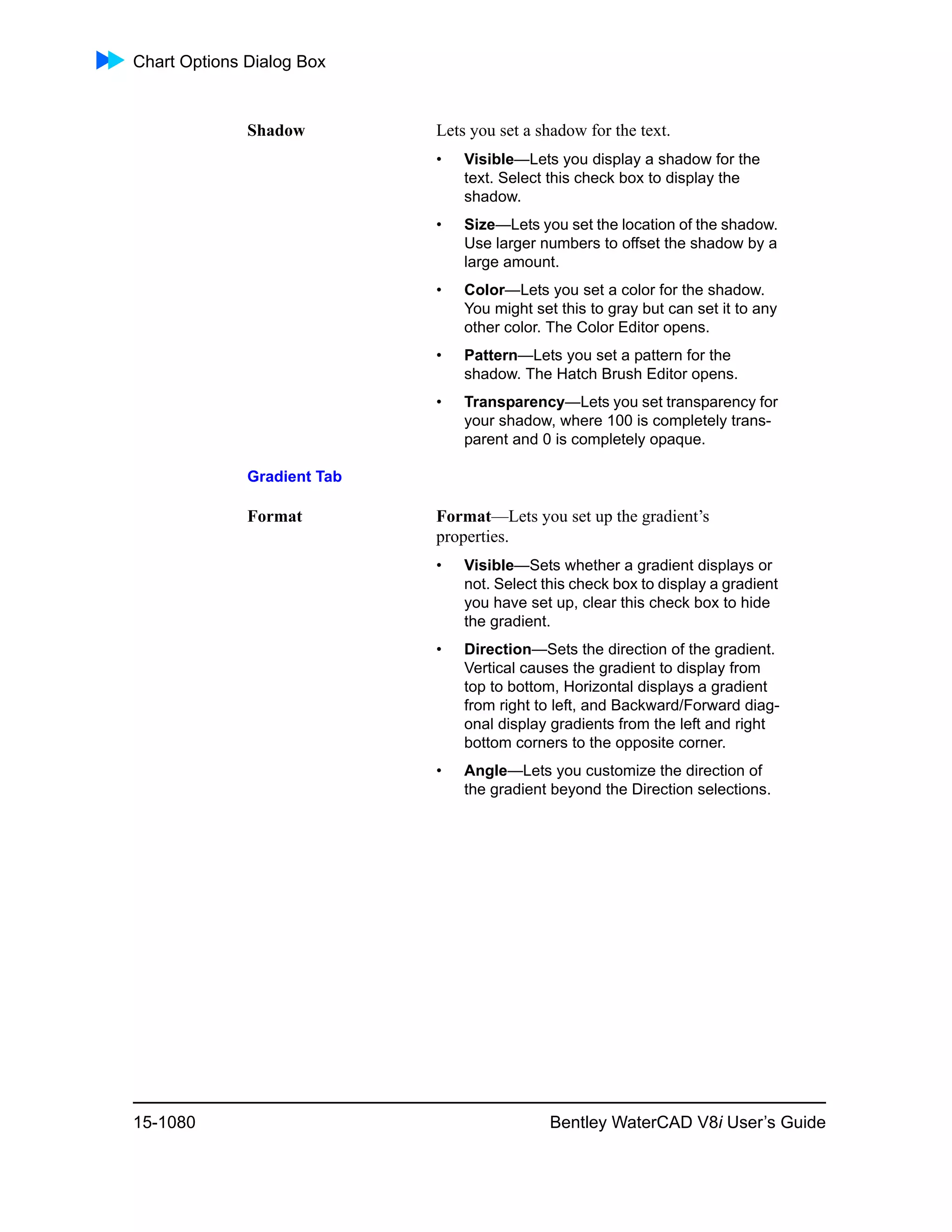 Water cad v8i user's guide