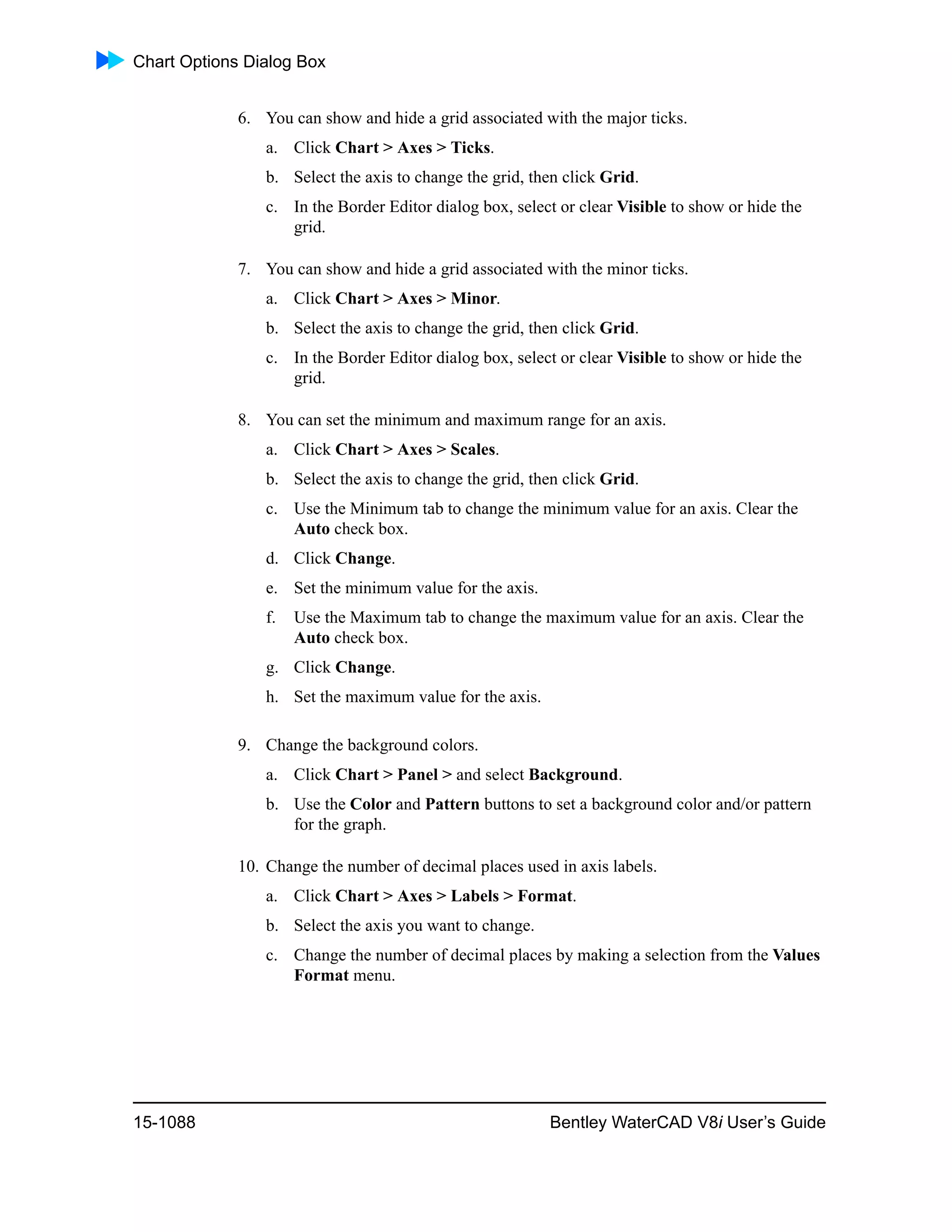 Water cad v8i user's guide