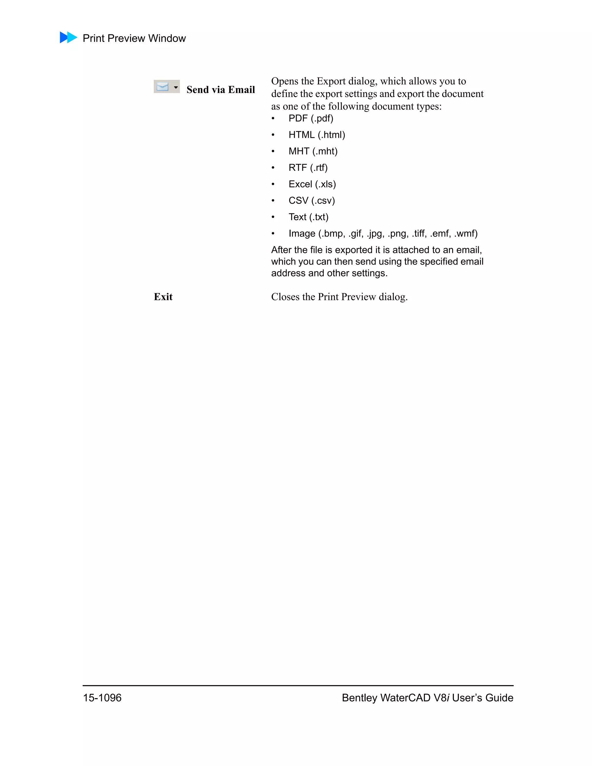 Water cad v8i user's guide