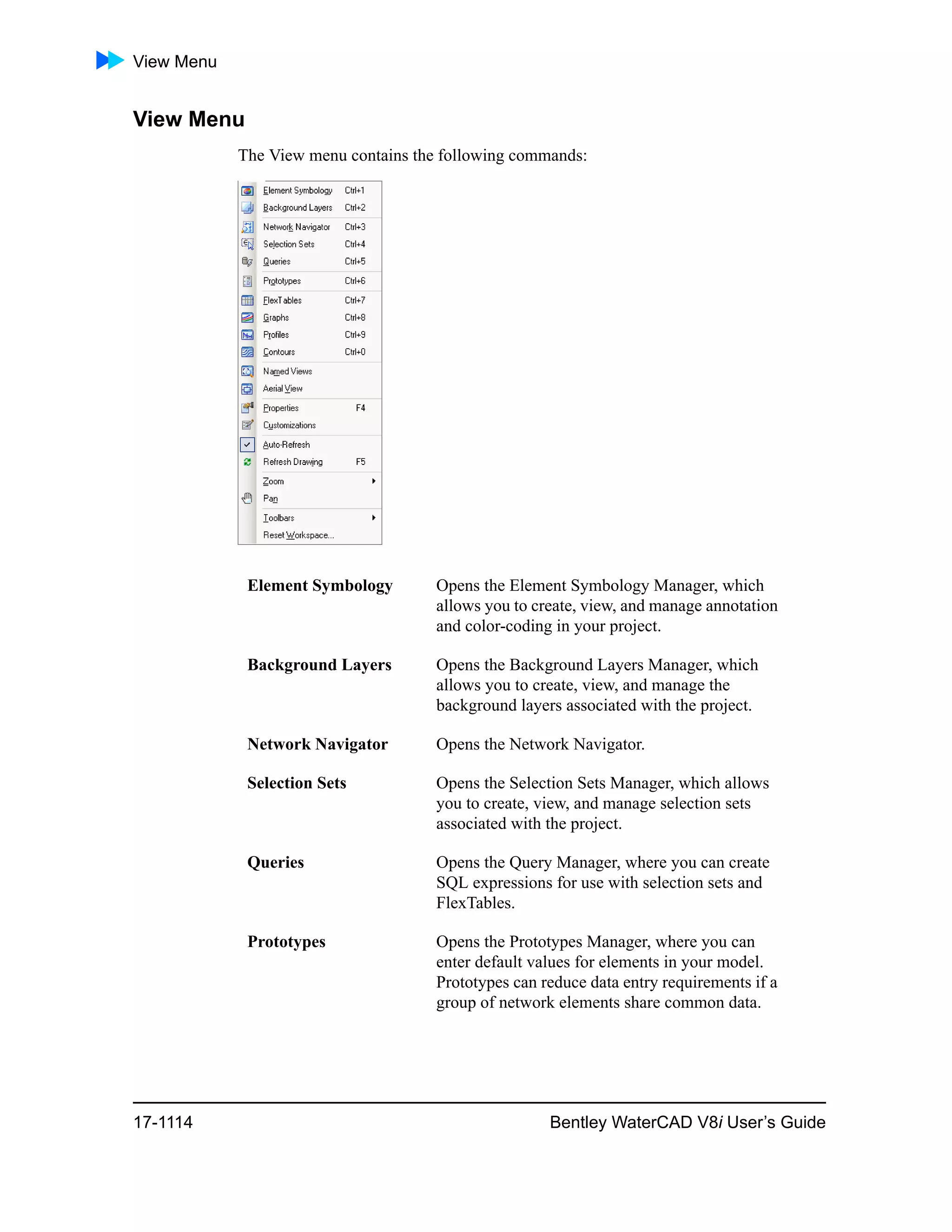 Water cad v8i user's guide