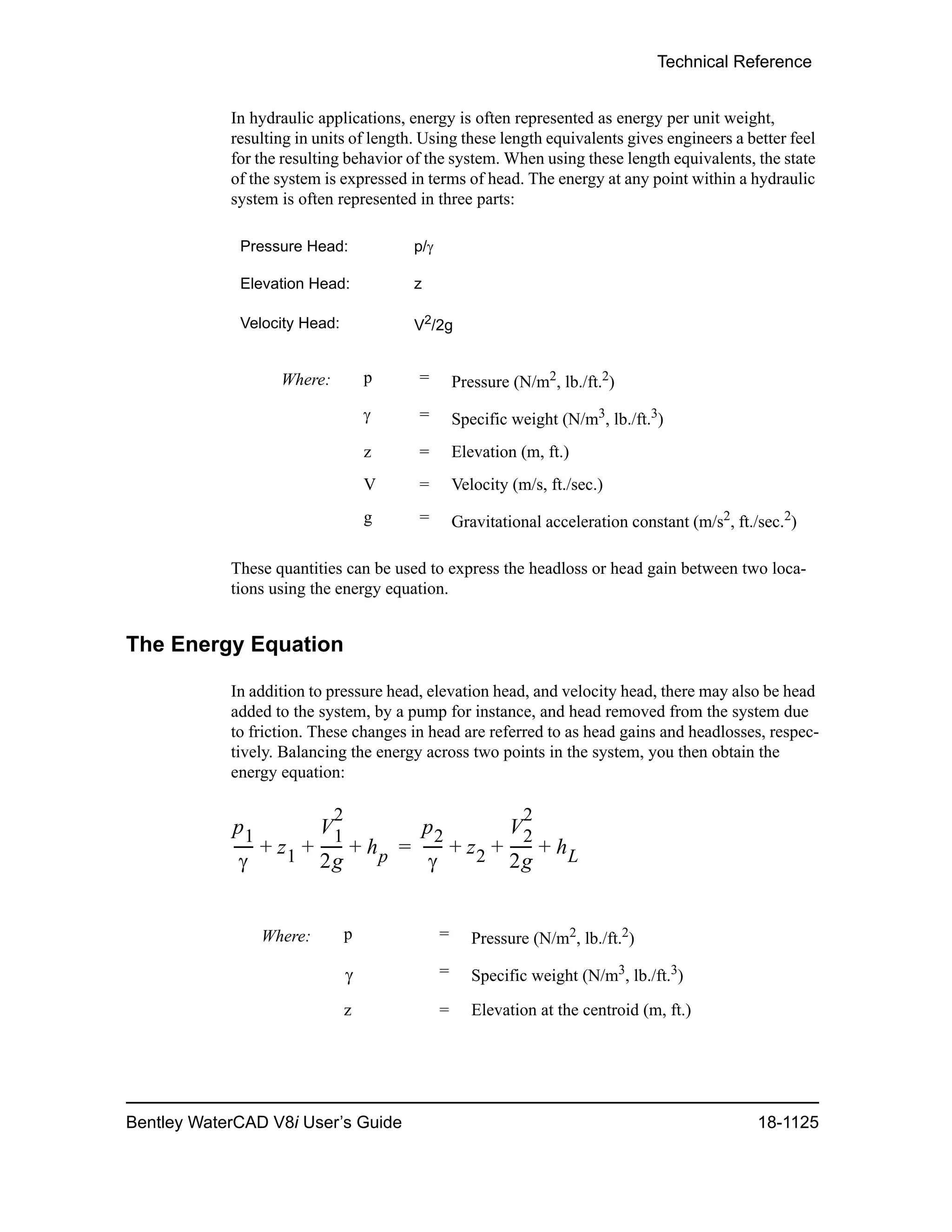 Water cad v8i user's guide