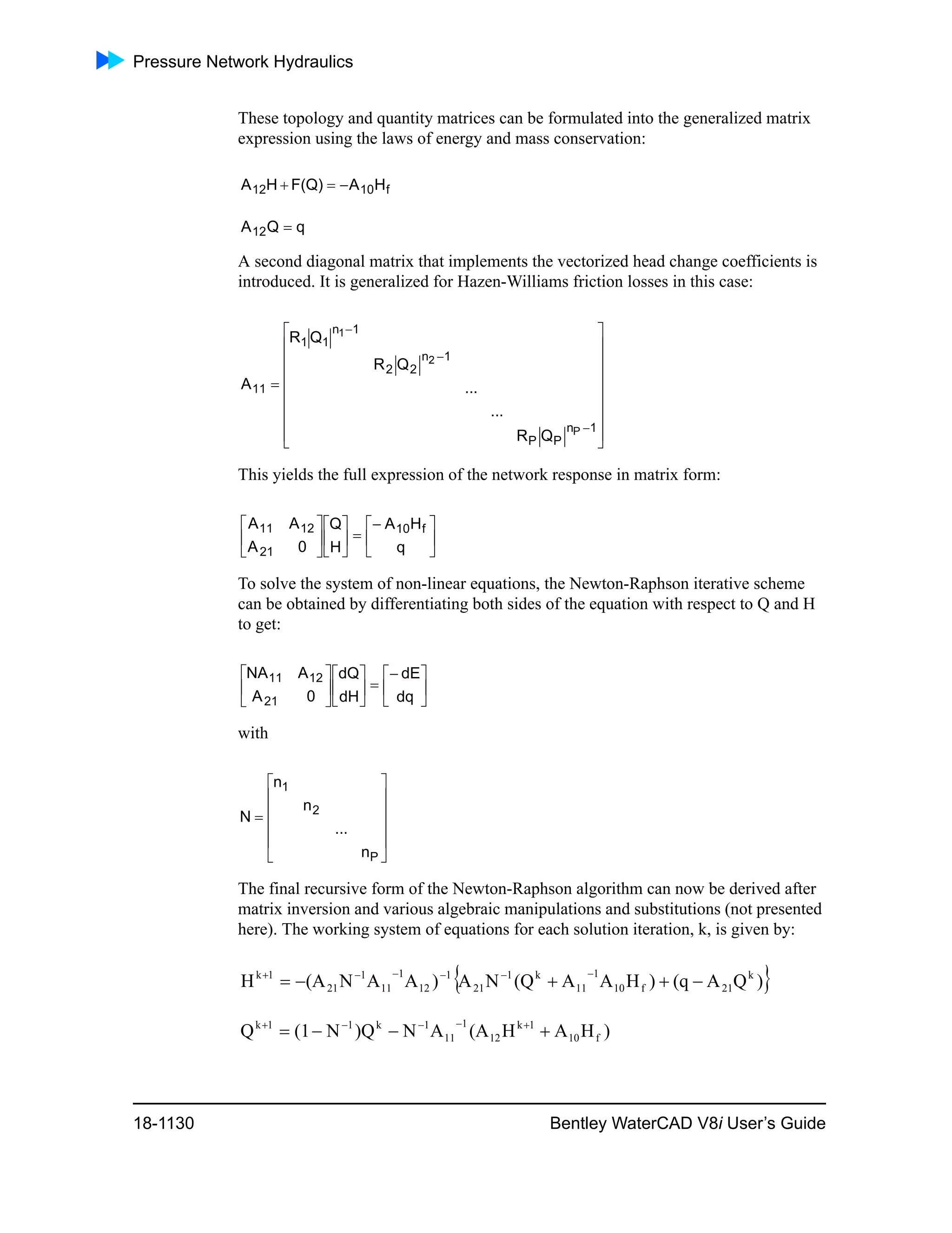 Water cad v8i user's guide