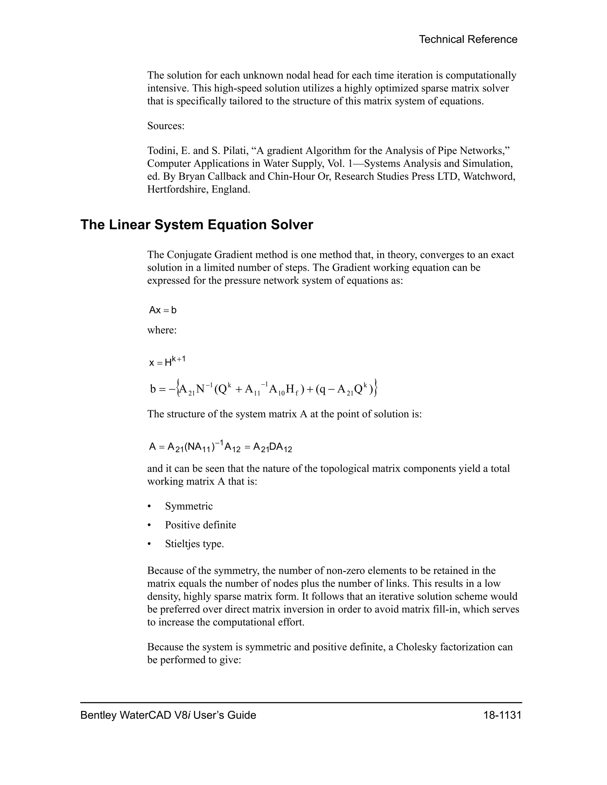 Water cad v8i user's guide